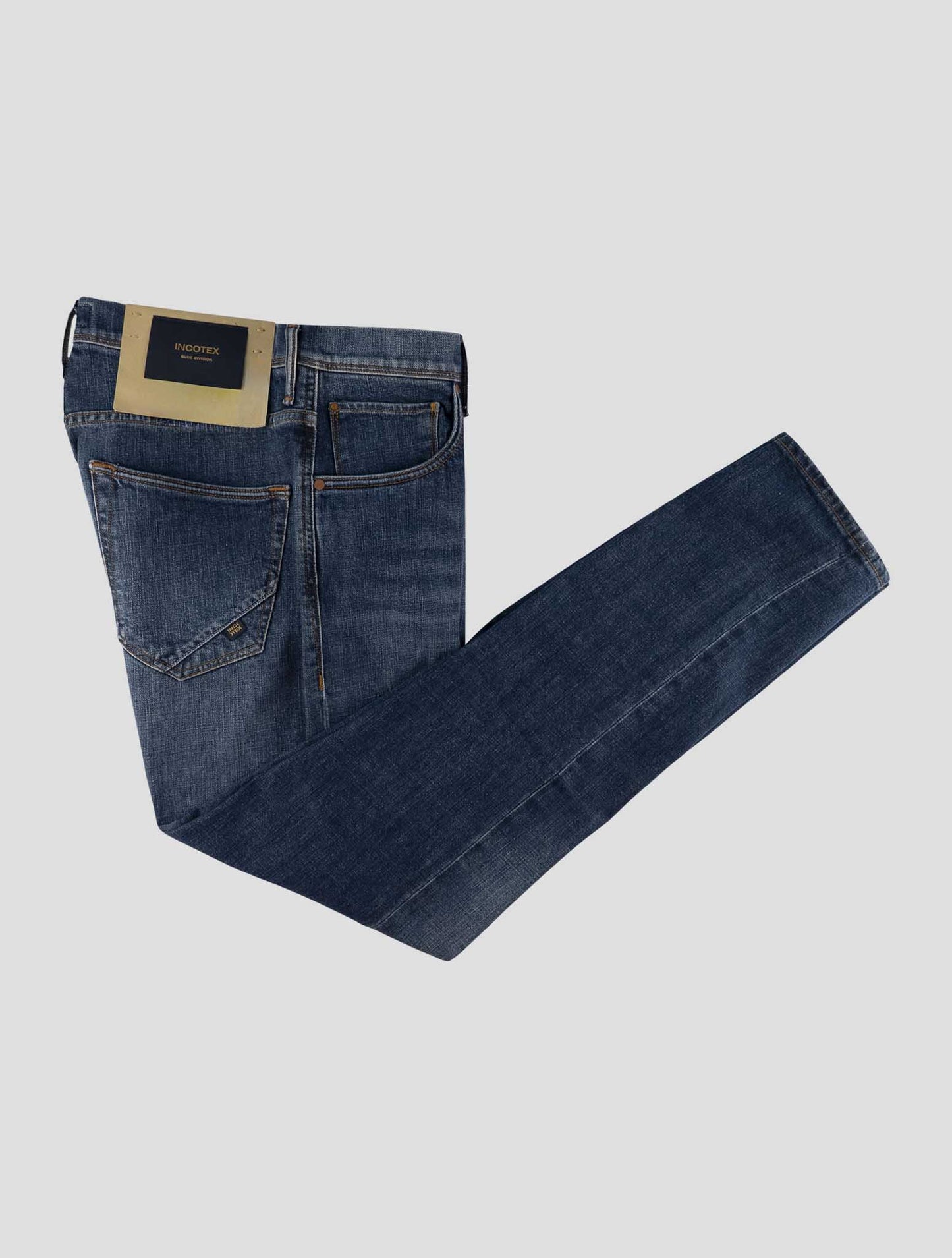 Incotex Blue Cotton Ea Jeans