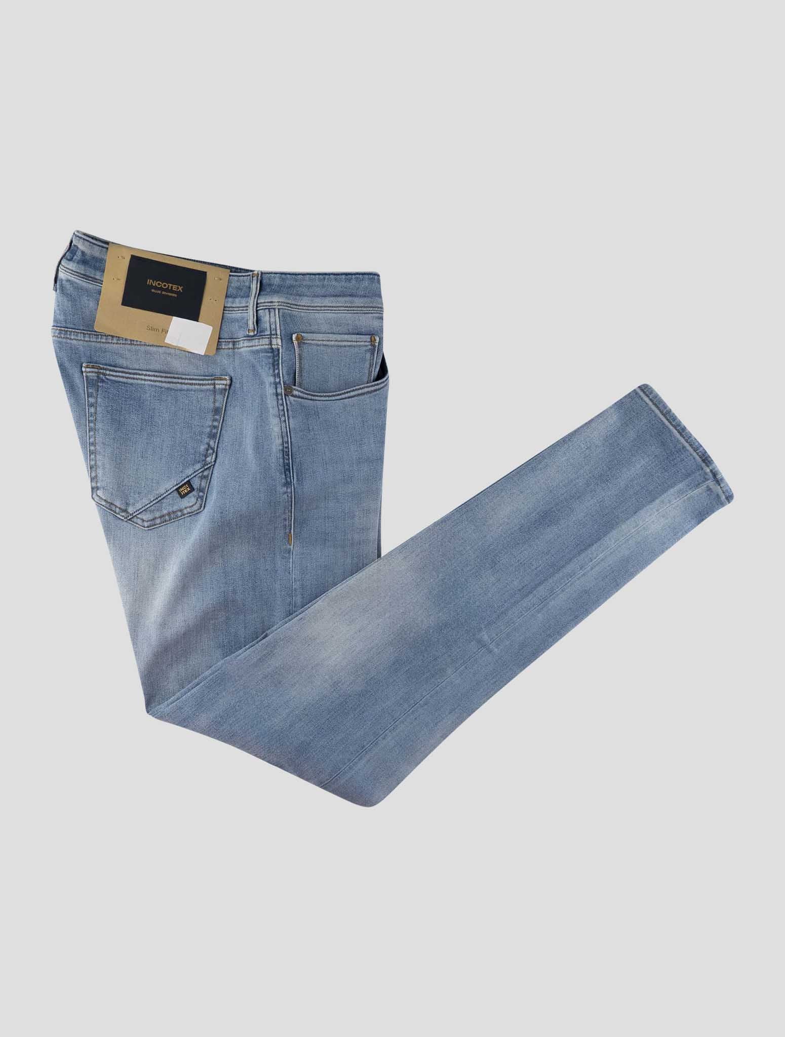 Incotex Blue Cotton Ea Jeans