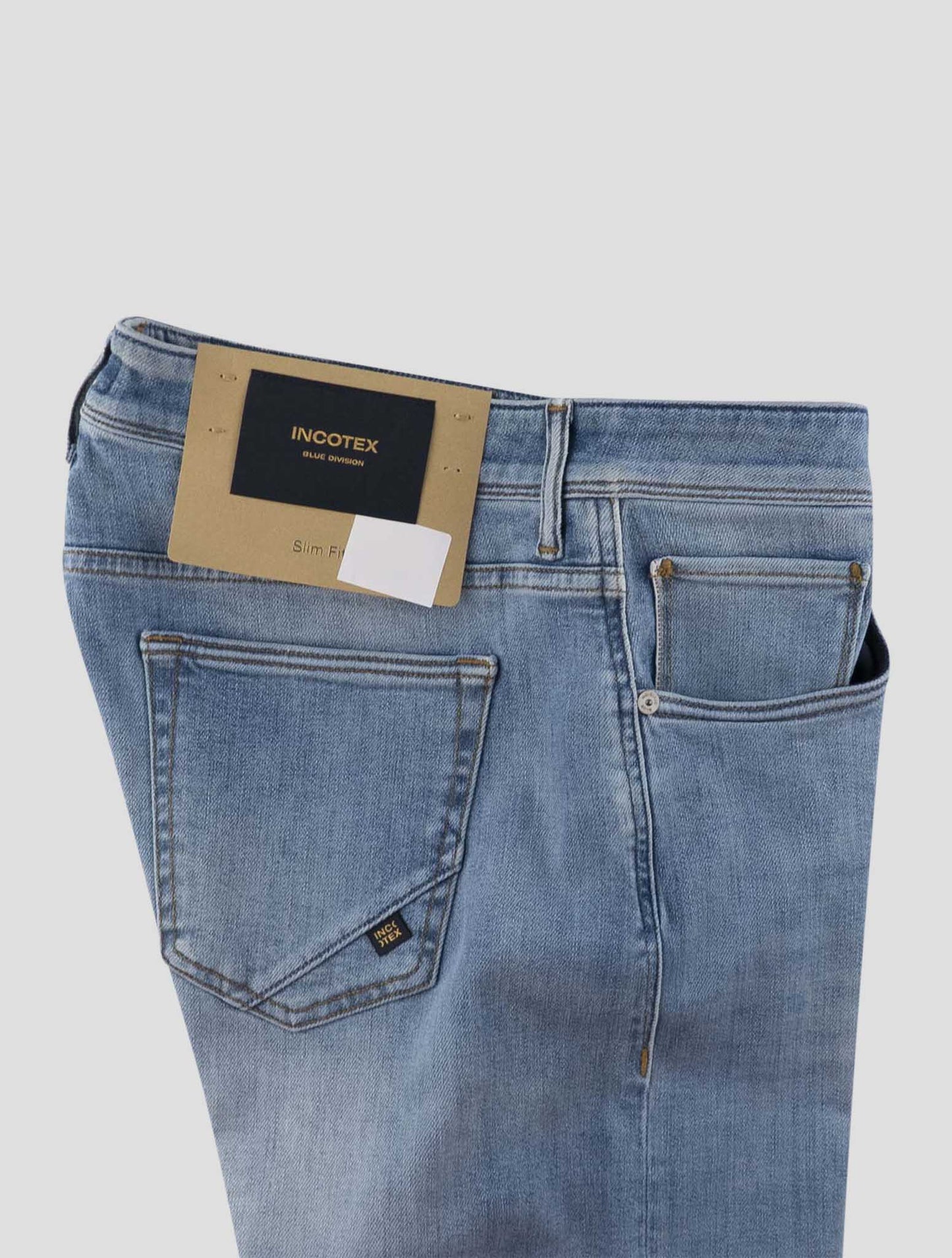 Incotex Blue Cotton Ea Jeans