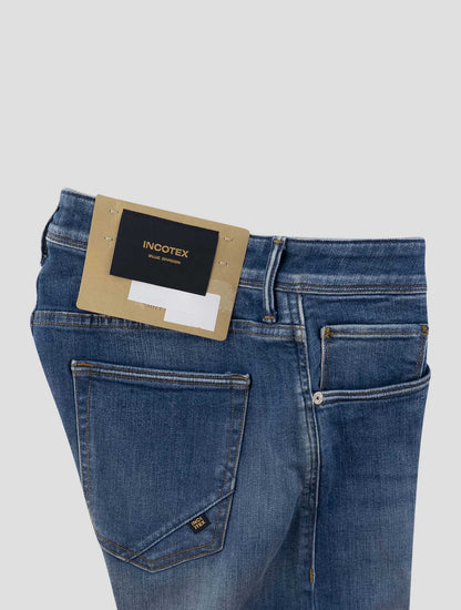 Incotex Blue Cotton Ea Jeans