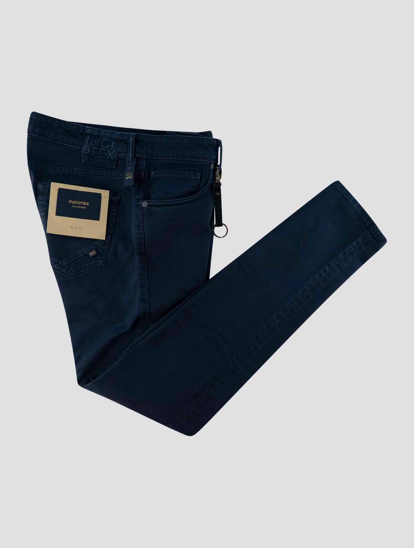 Incotex Blue Cotton Ea Jeans