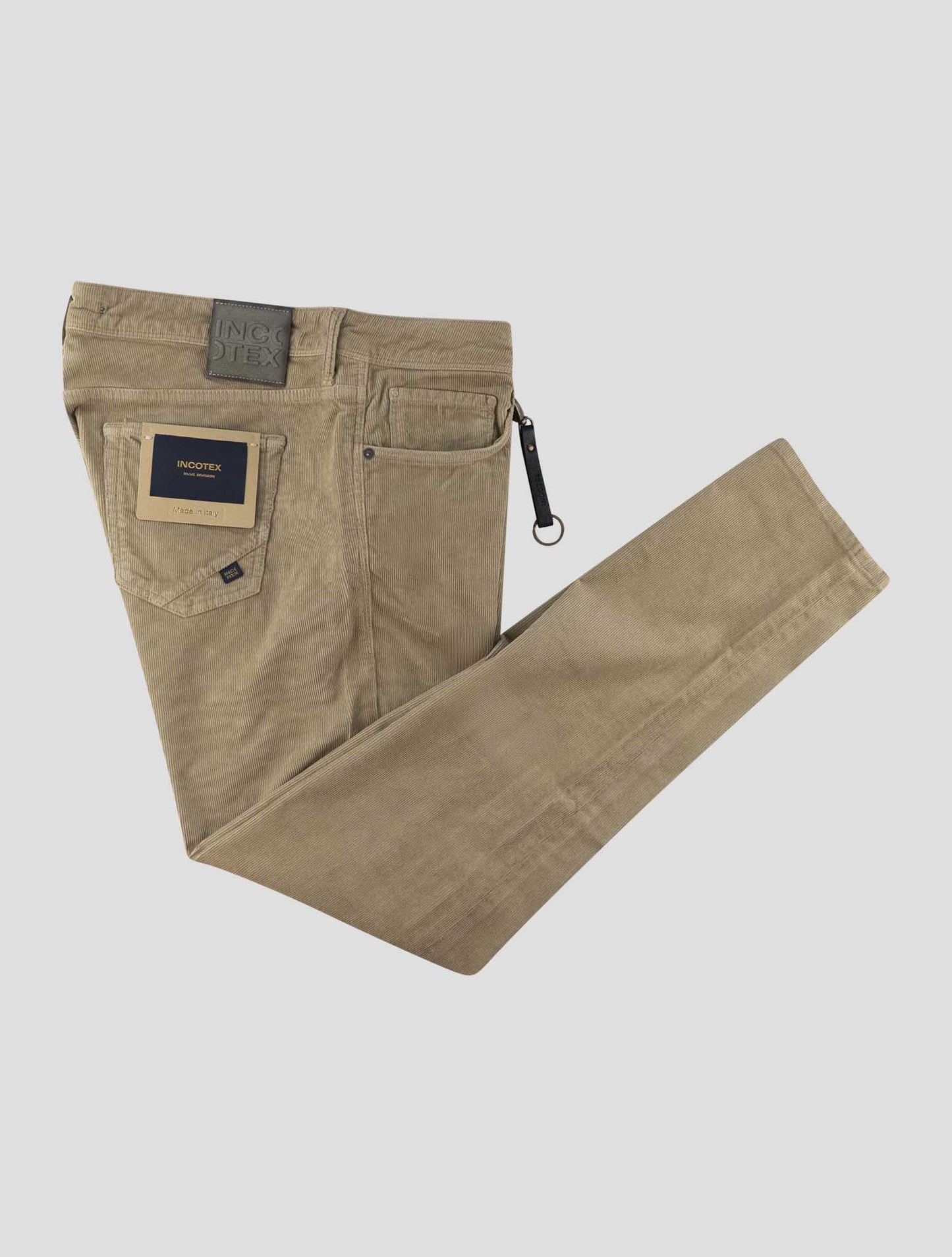 Incotex Beige Cotton Ea Jeans