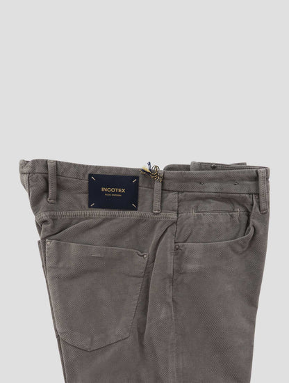 Incotex Gray Cotton Ea Jeans
