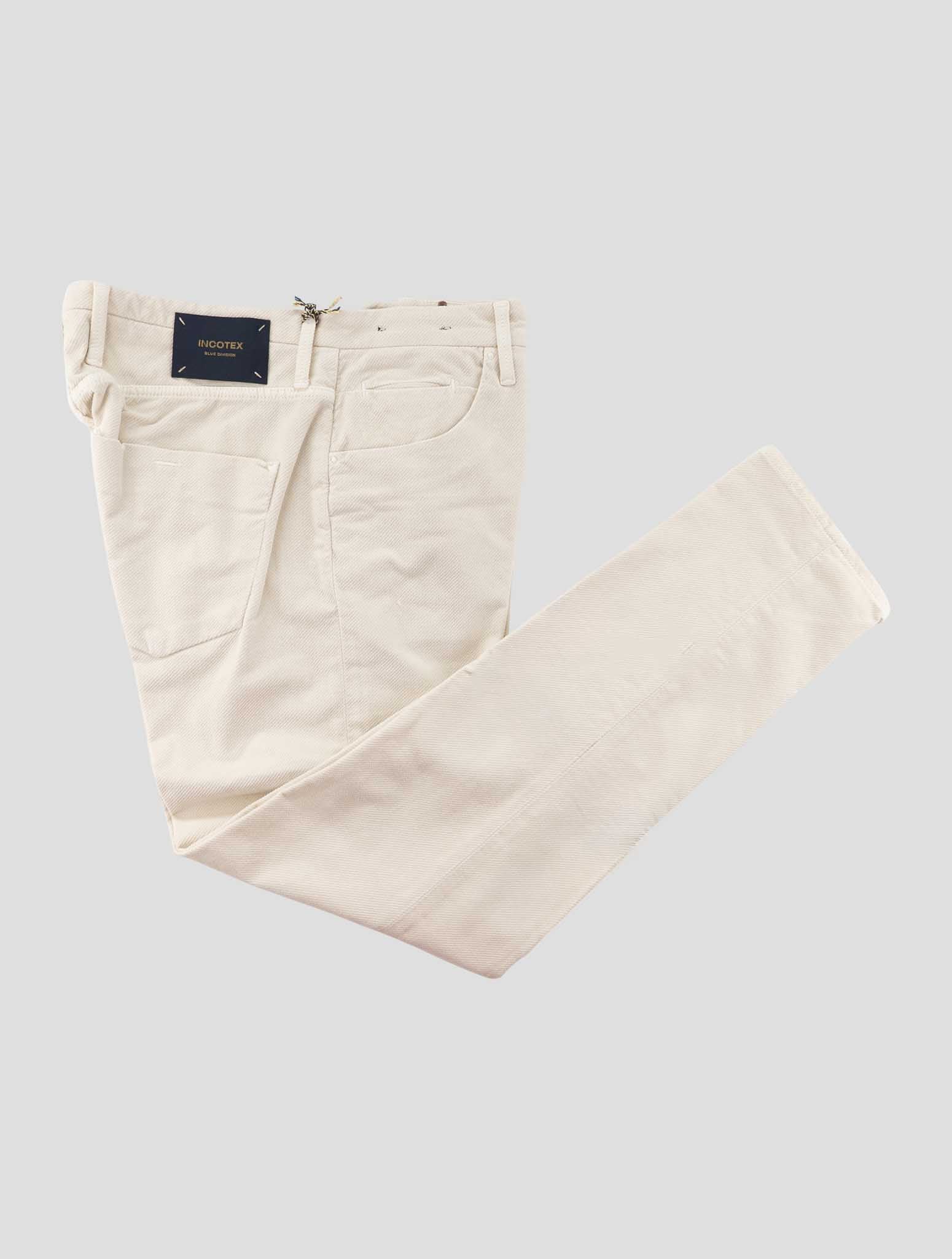 Incotex Beige Cotton Ea Jeans