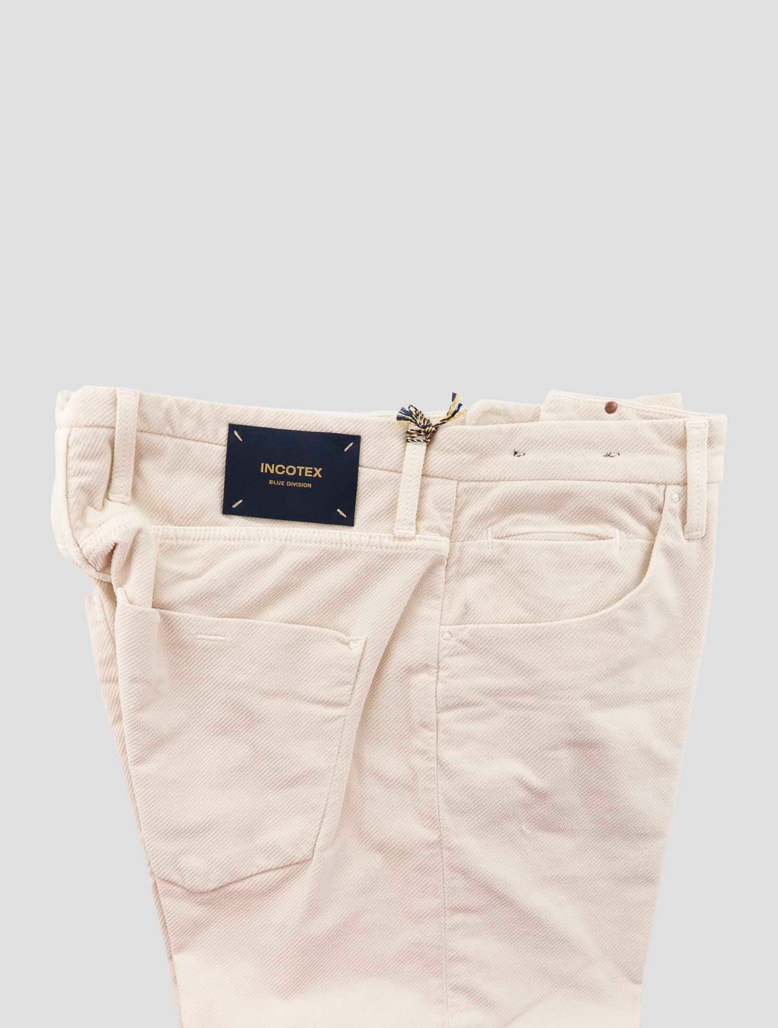 Incotex Beige Cotton Ea Jeans