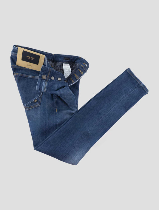 Incotex Blue Cotton Els Ea Jeans