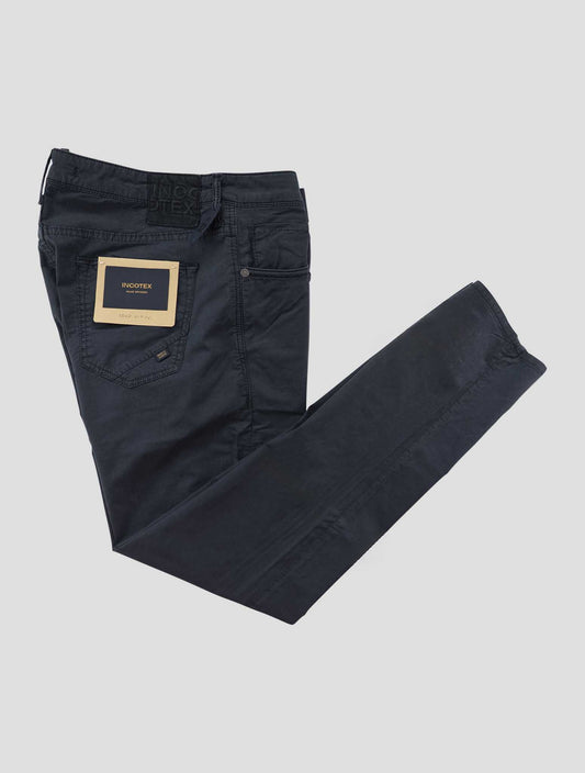 Incotex Blue Lyocell Cotton Ea Jeans