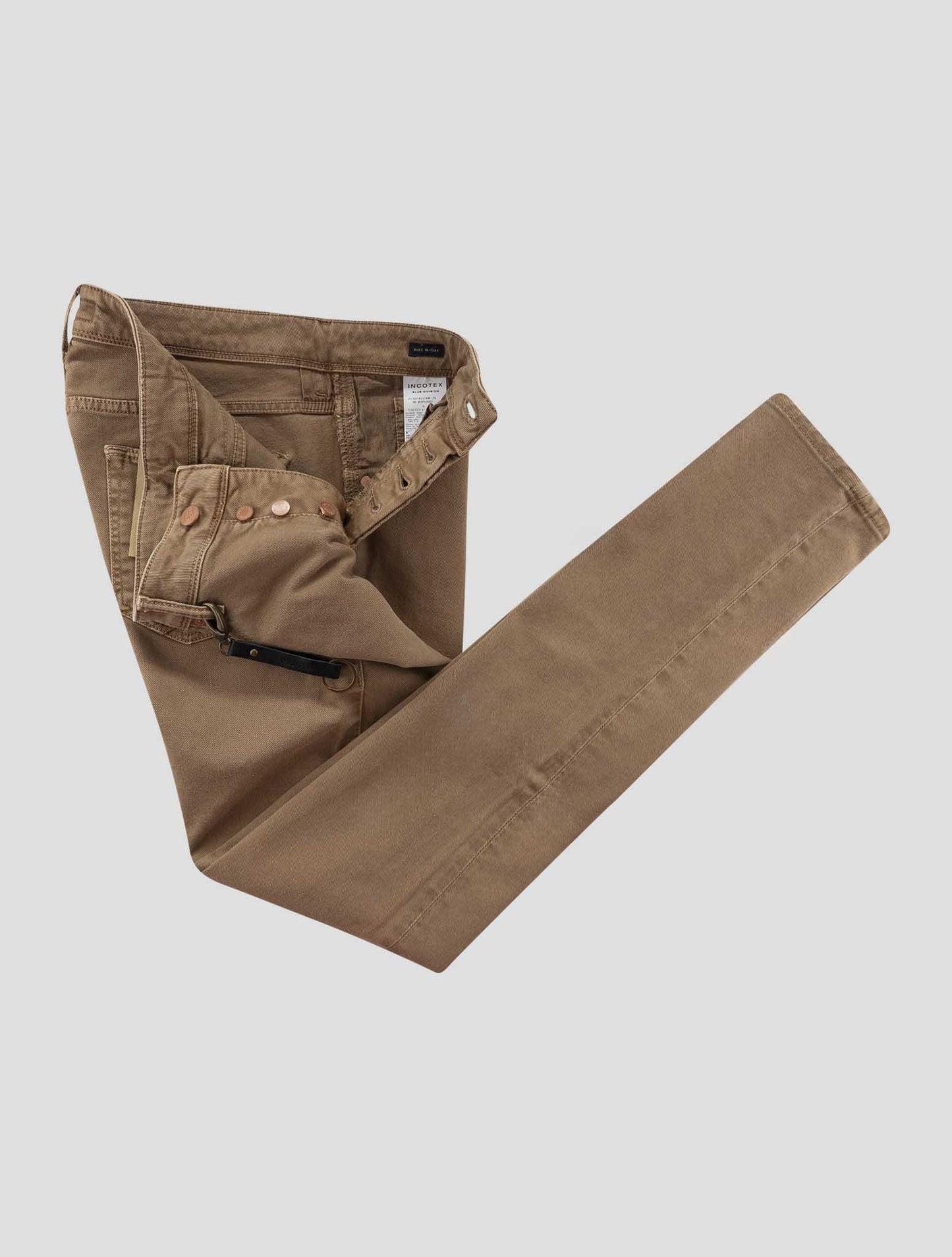 Incotex Beige Cotton Ea Jeans