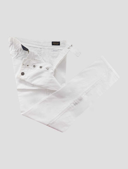Incotex White Cotton Ea Jeans