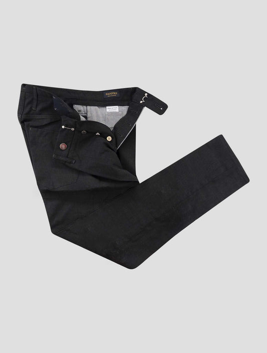 Incotex Dark Gray Virgin Wool Ea Jeans