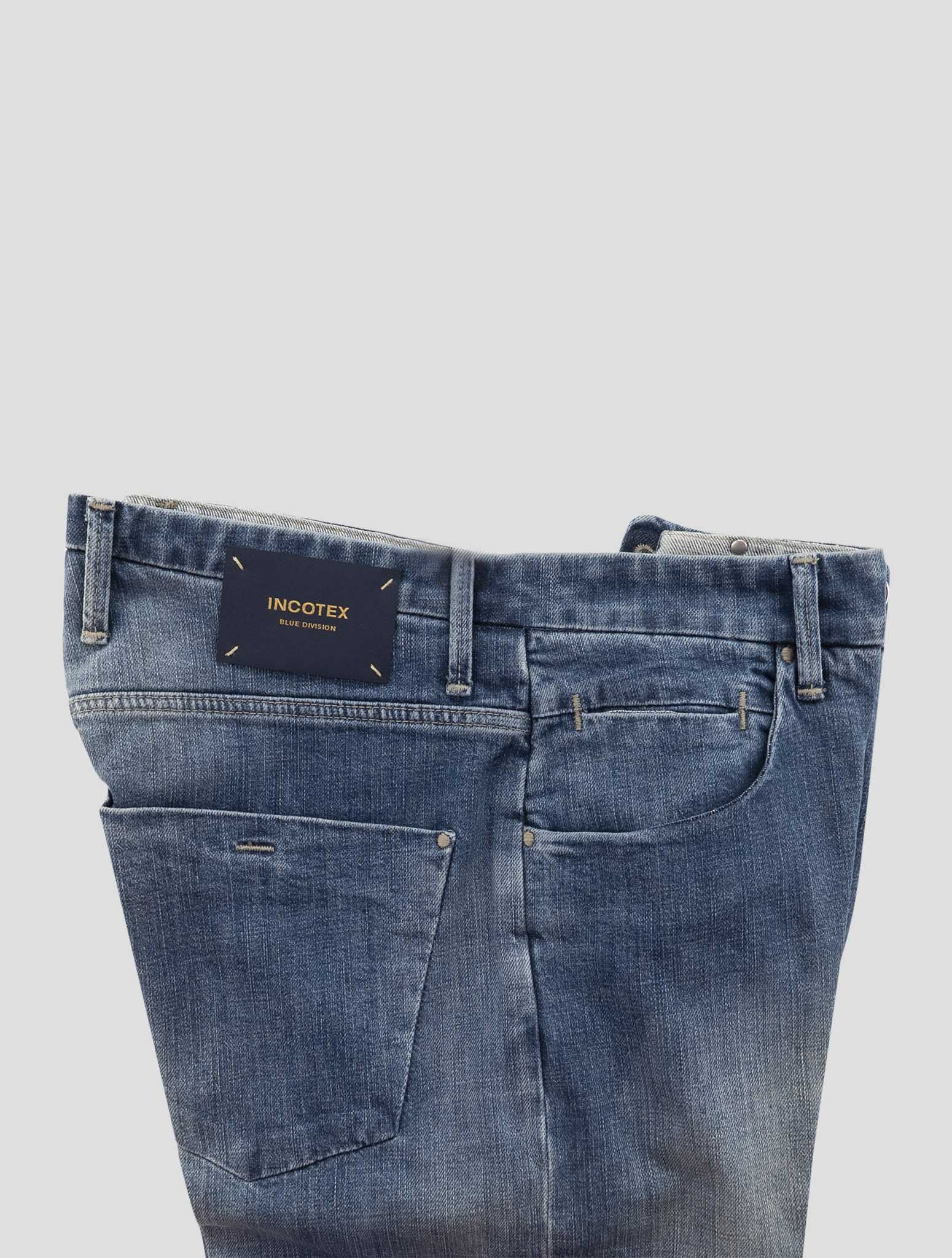 Incotex Blue Cotton Ea Jeans