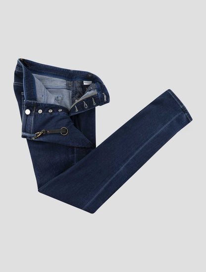 Incotex Blue Cotton Ea Limited Edition Jeans