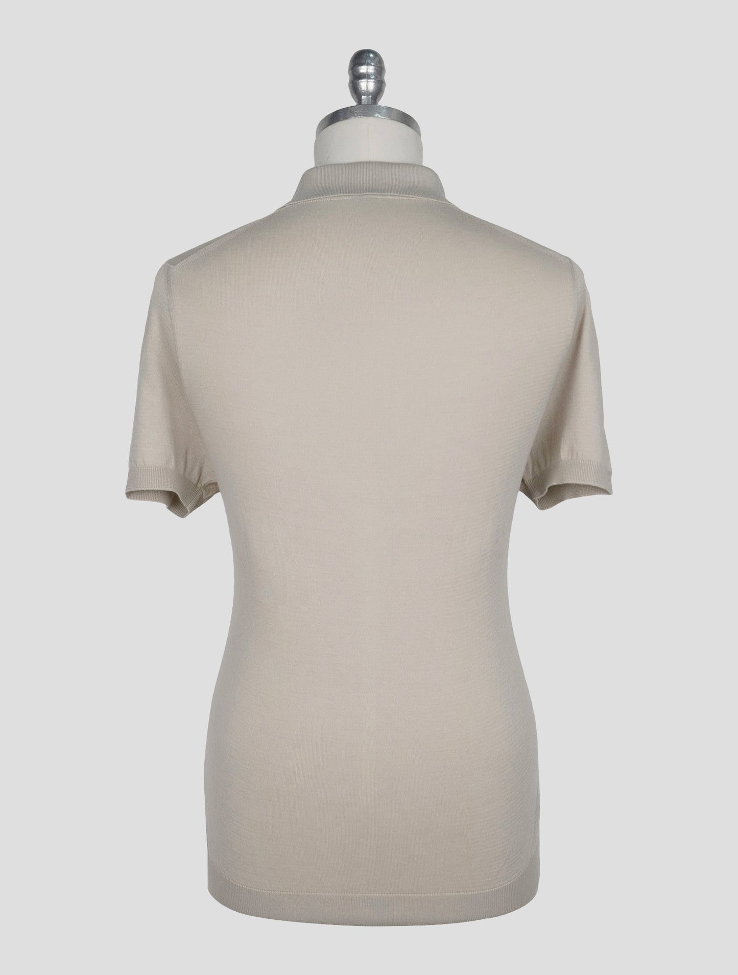 Kiton Beige Cotton Polo