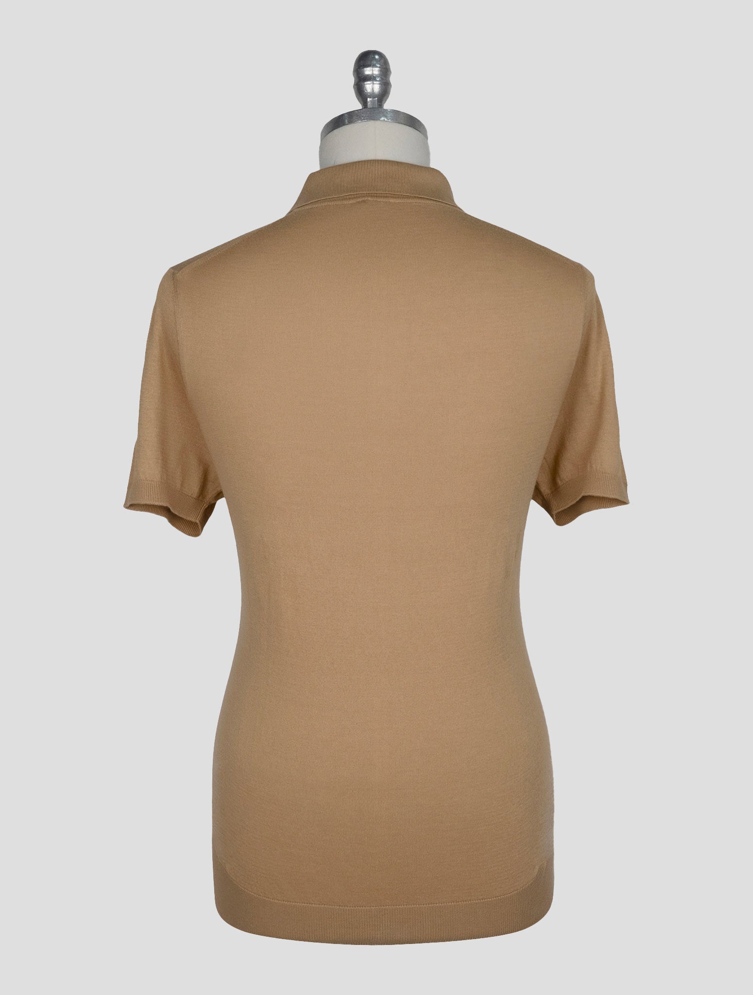 Kiton Beige Cotton Polo