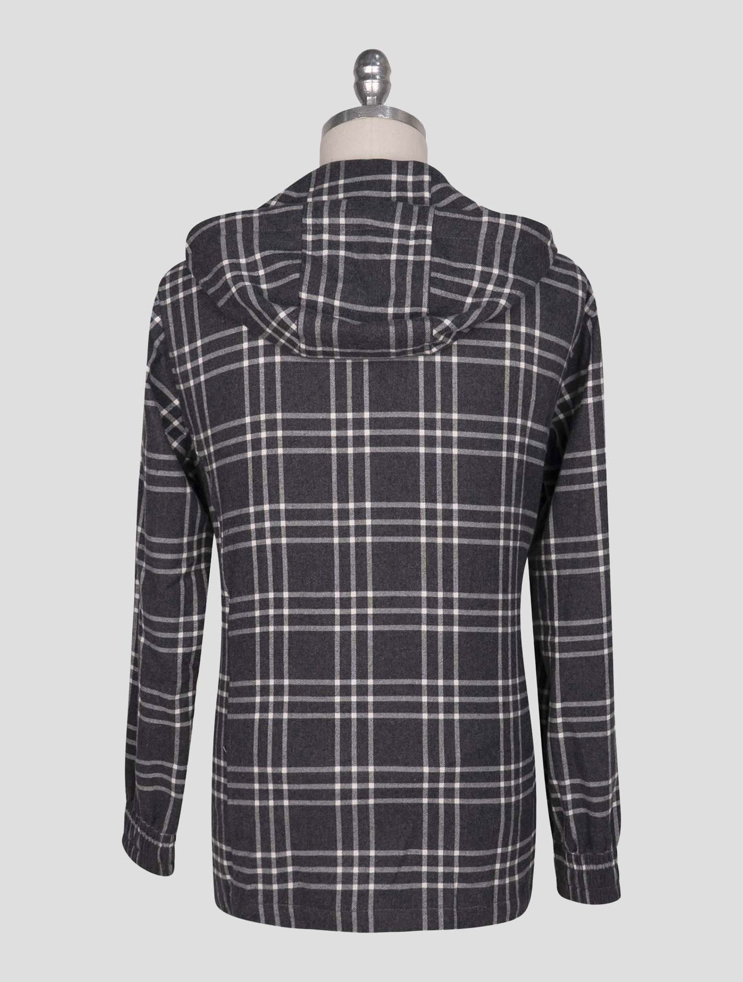 Kiton Gray Cotton Shirt Umbi