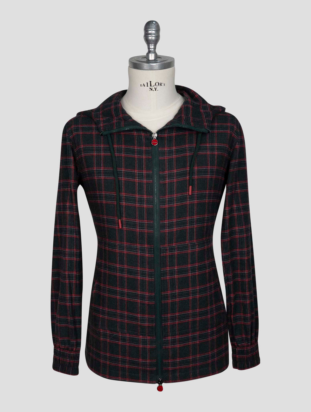 Kiton Black Brown Cotton Shirt Umbi