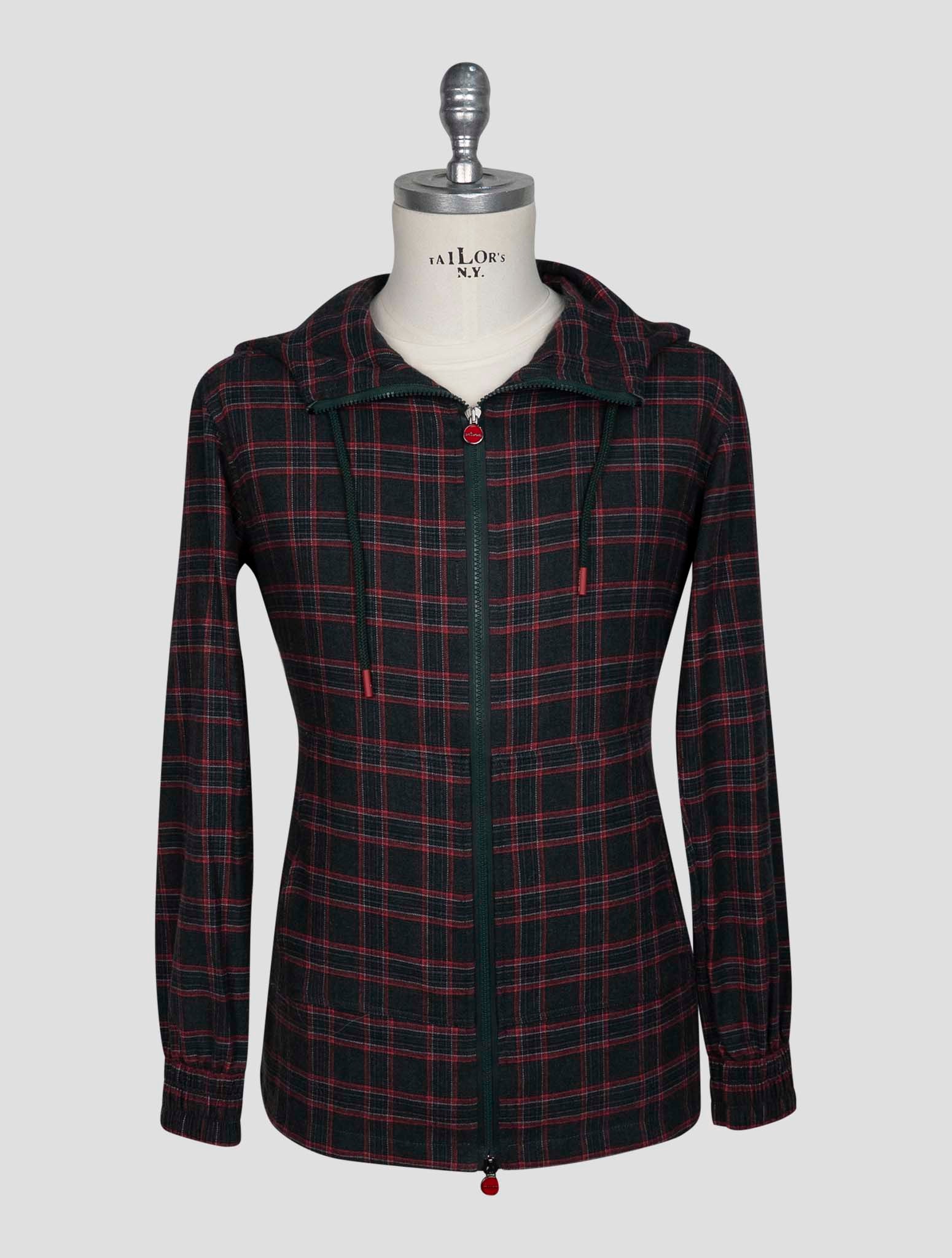 Kiton Black Brown Cotton Shirt Umbi
