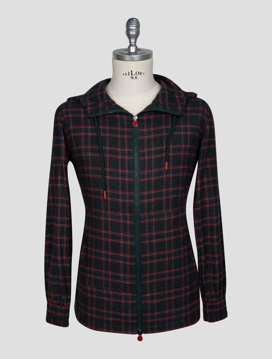 Kiton Black Brown Cotton Shirt Umbi