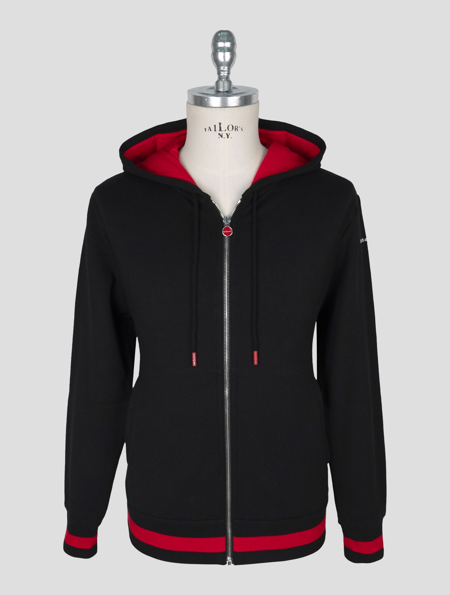 Kiton Black Cotton Ea Tracksuit