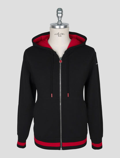 Kiton Black Cotton Ea Tracksuit