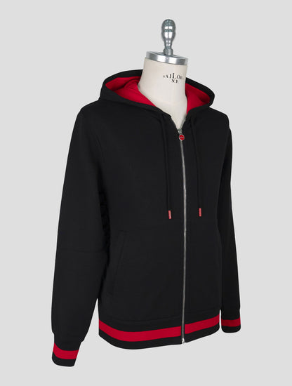 Kiton Black Cotton Ea Tracksuit