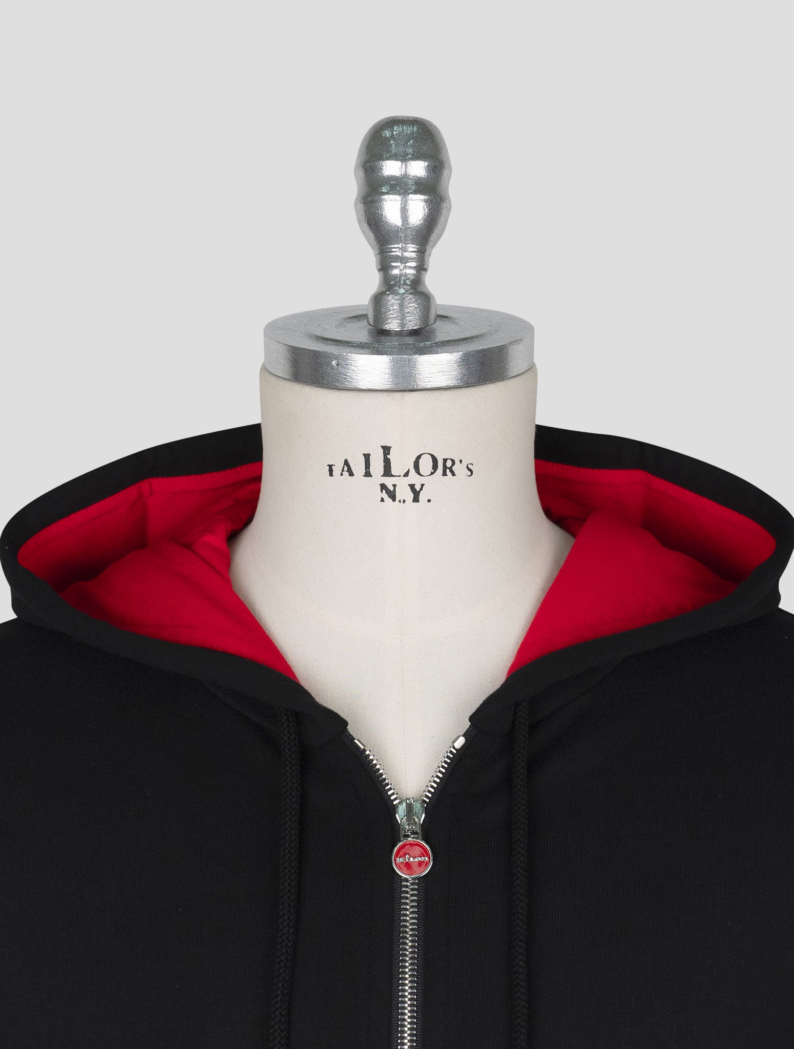 Kiton Black Cotton Ea Tracksuit