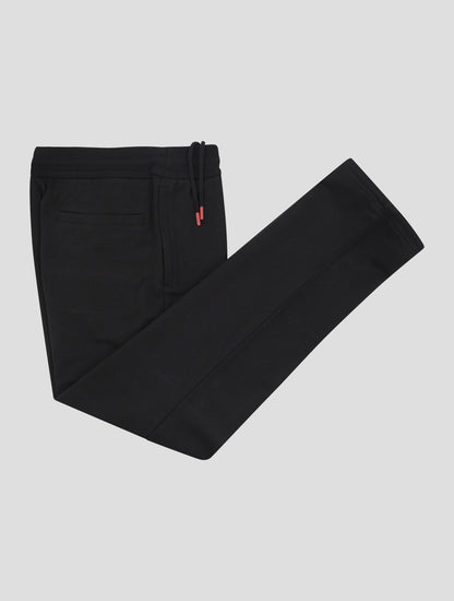 Kiton Black Cotton Ea Tracksuit