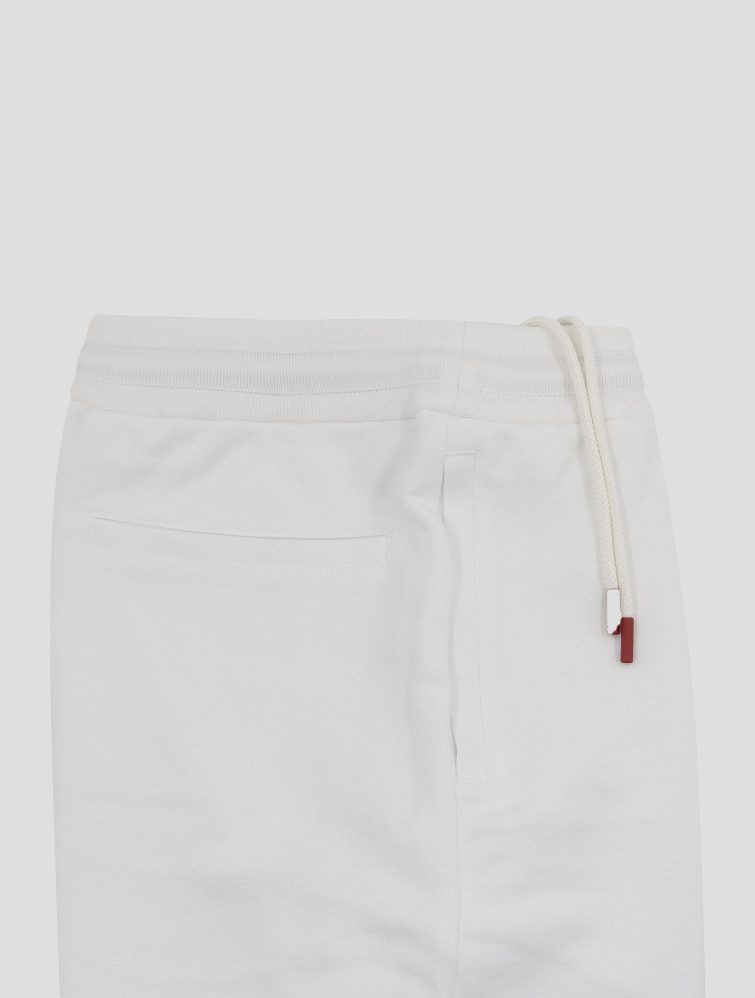 Kiton White Cotton Ea Tracksuit