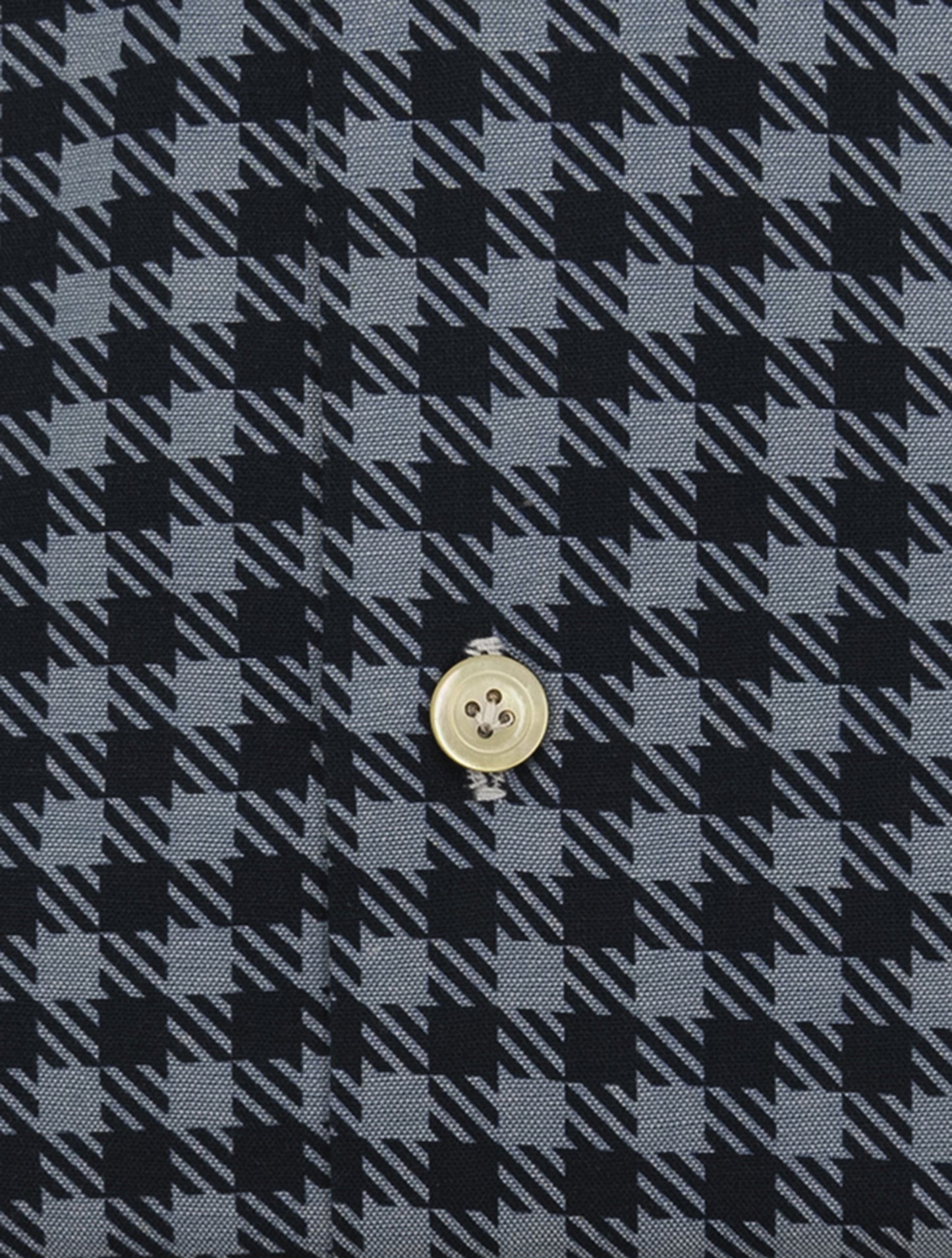Kiton Blue Dark Blue Linen Shirt