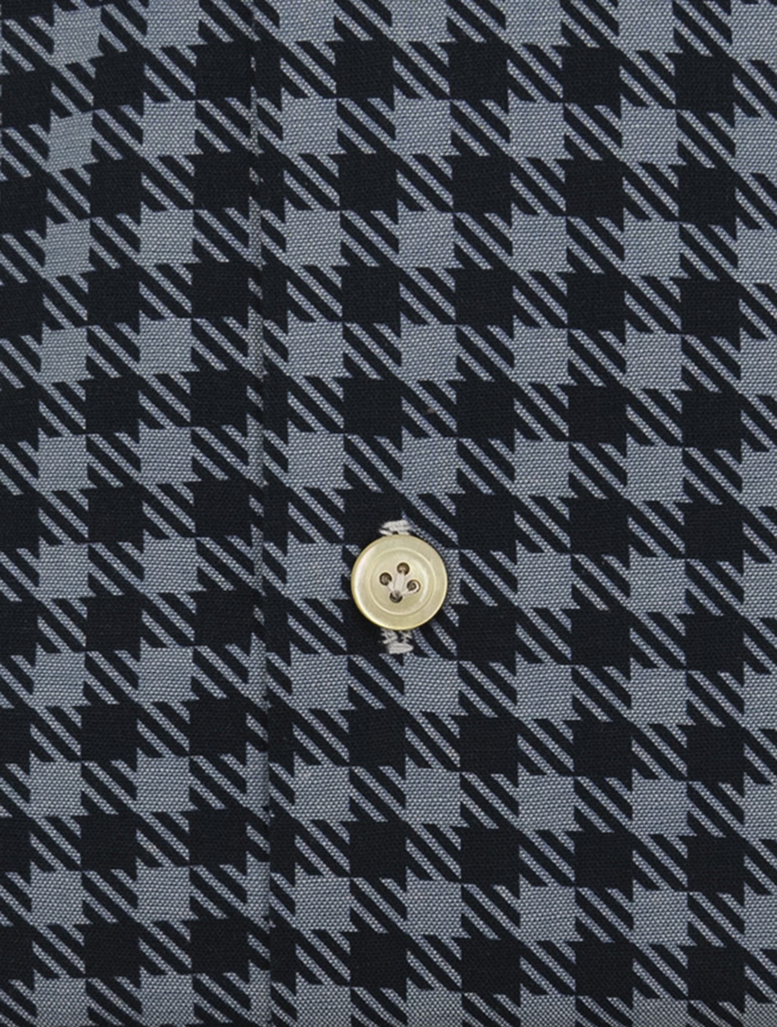 Kiton Blue Dark Blue Linen Shirt