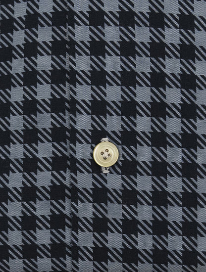 Kiton Blue Dark Blue Linen Shirt