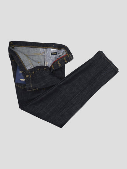 Incotex Dark Blue Cotton Ea Jeans