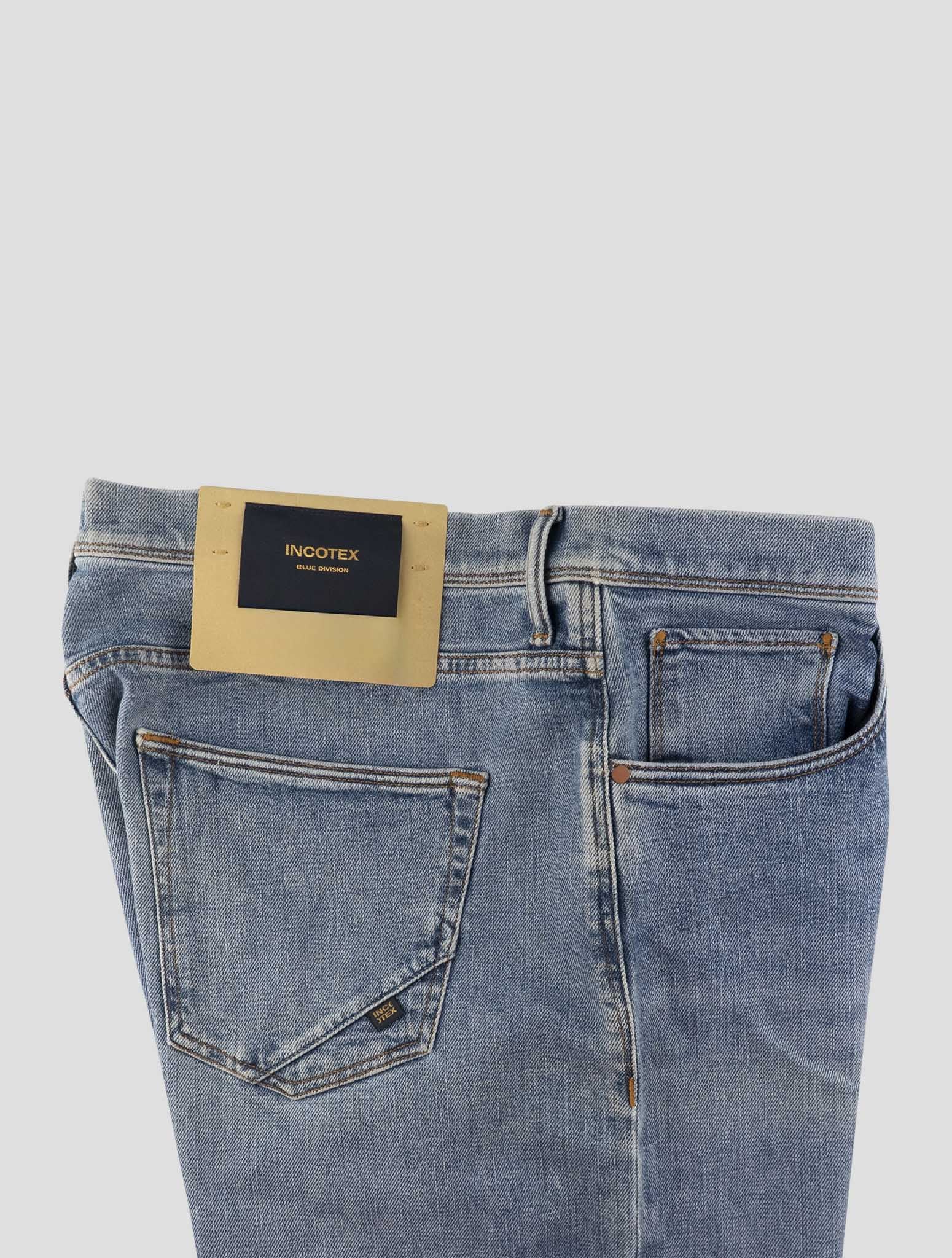 Incotex Blue Cotton Ea Jeans