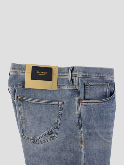 Incotex Blue Cotton Ea Jeans