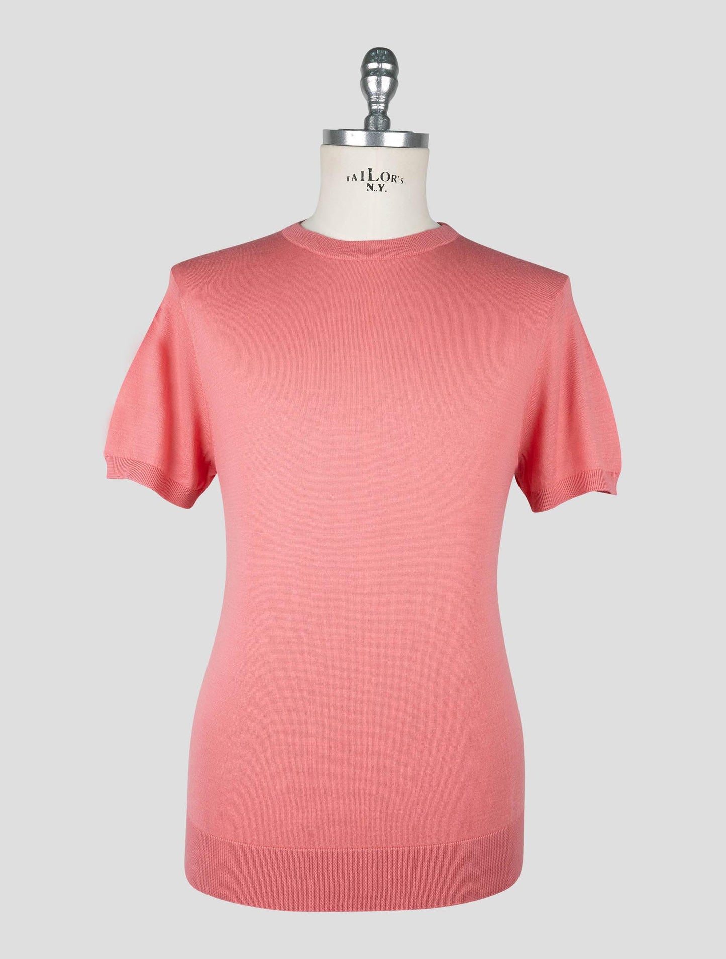 Kiton Pink Cotton T-shirt