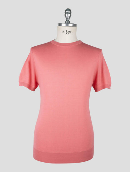 Kiton Pink Cotton T-shirt