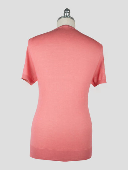 Kiton Pink Cotton T-shirt