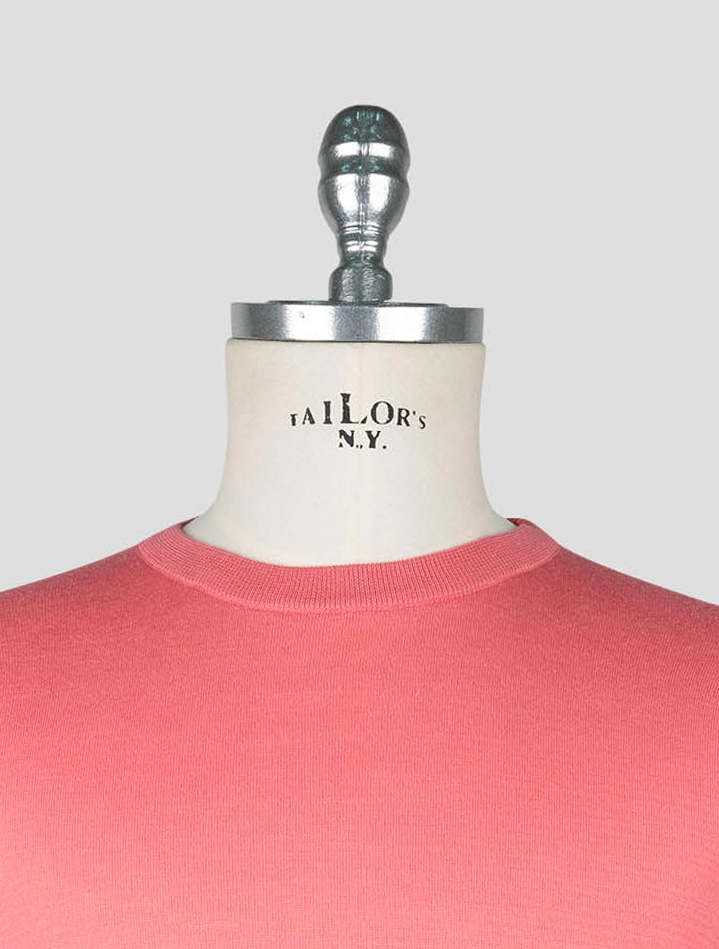 Kiton Pink Cotton T-shirt