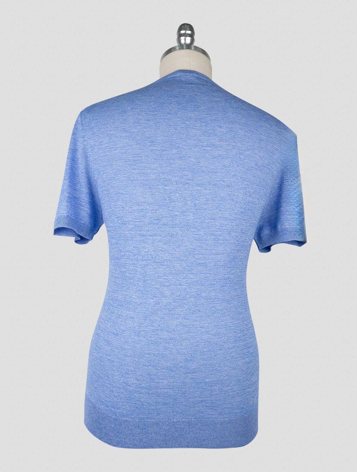 Kiton Light Blue Cotton T-shirt