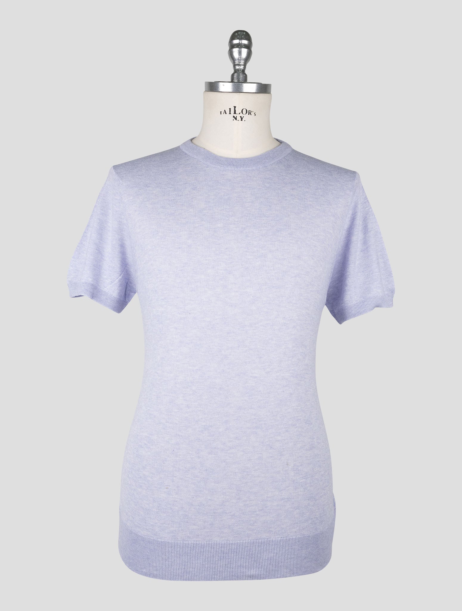 Kiton Violet Cotton T-shirt