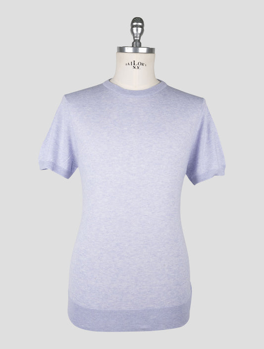 Kiton Violet Cotton T-shirt