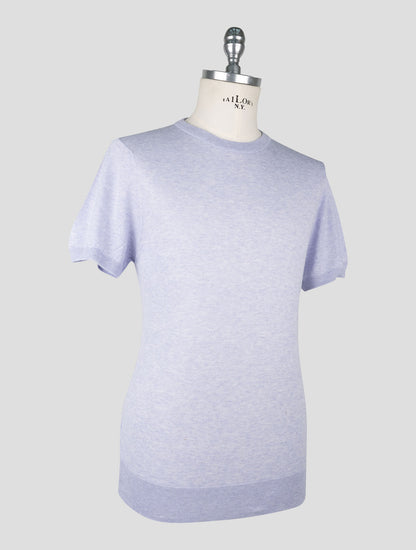 Kiton Violet Cotton T-shirt