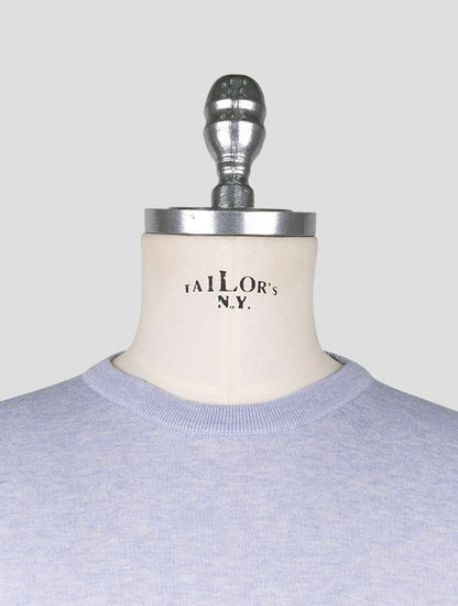 Kiton Violet Cotton T-shirt