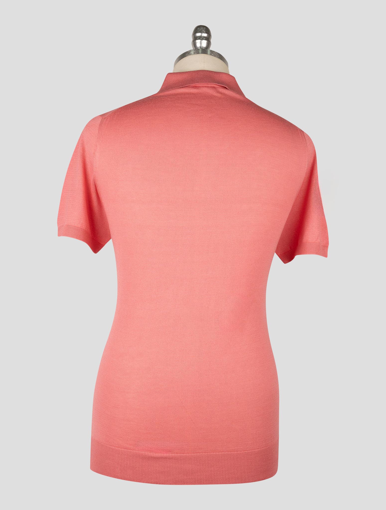 Kiton Pink Cotton Polo