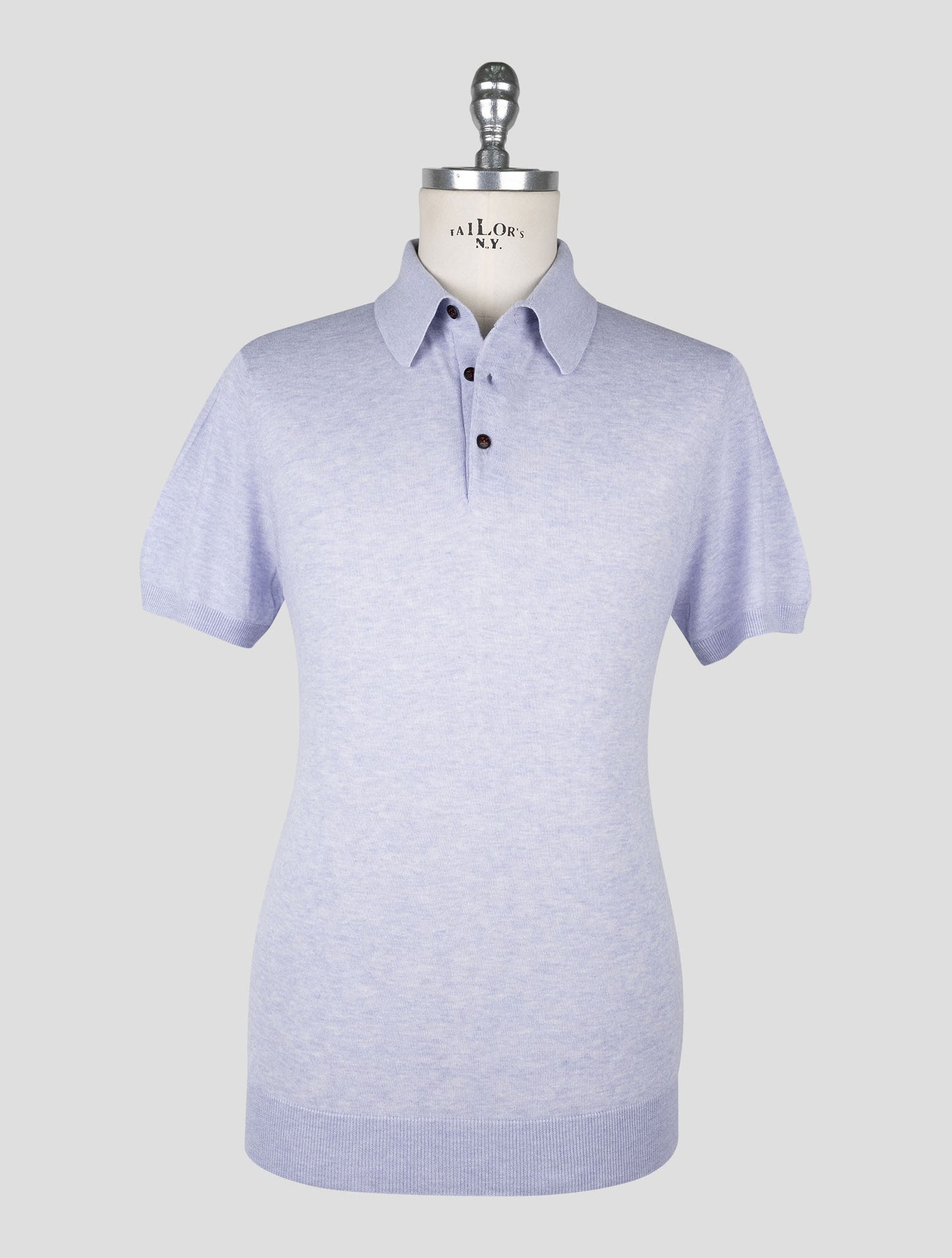 Kiton Lilac Cotton Polo
