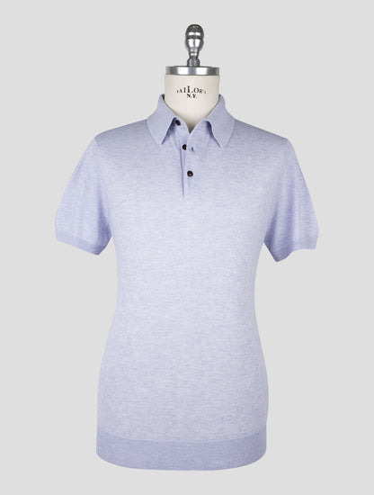 Kiton Lilac Cotton Polo