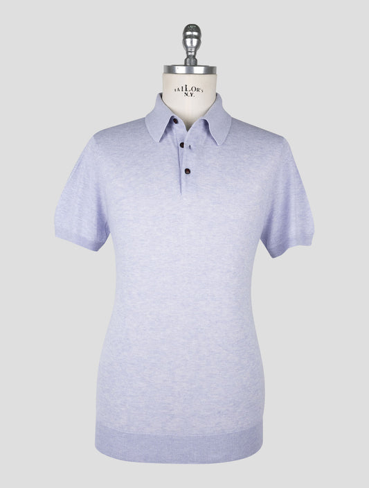 Kiton Lilac Cotton Polo