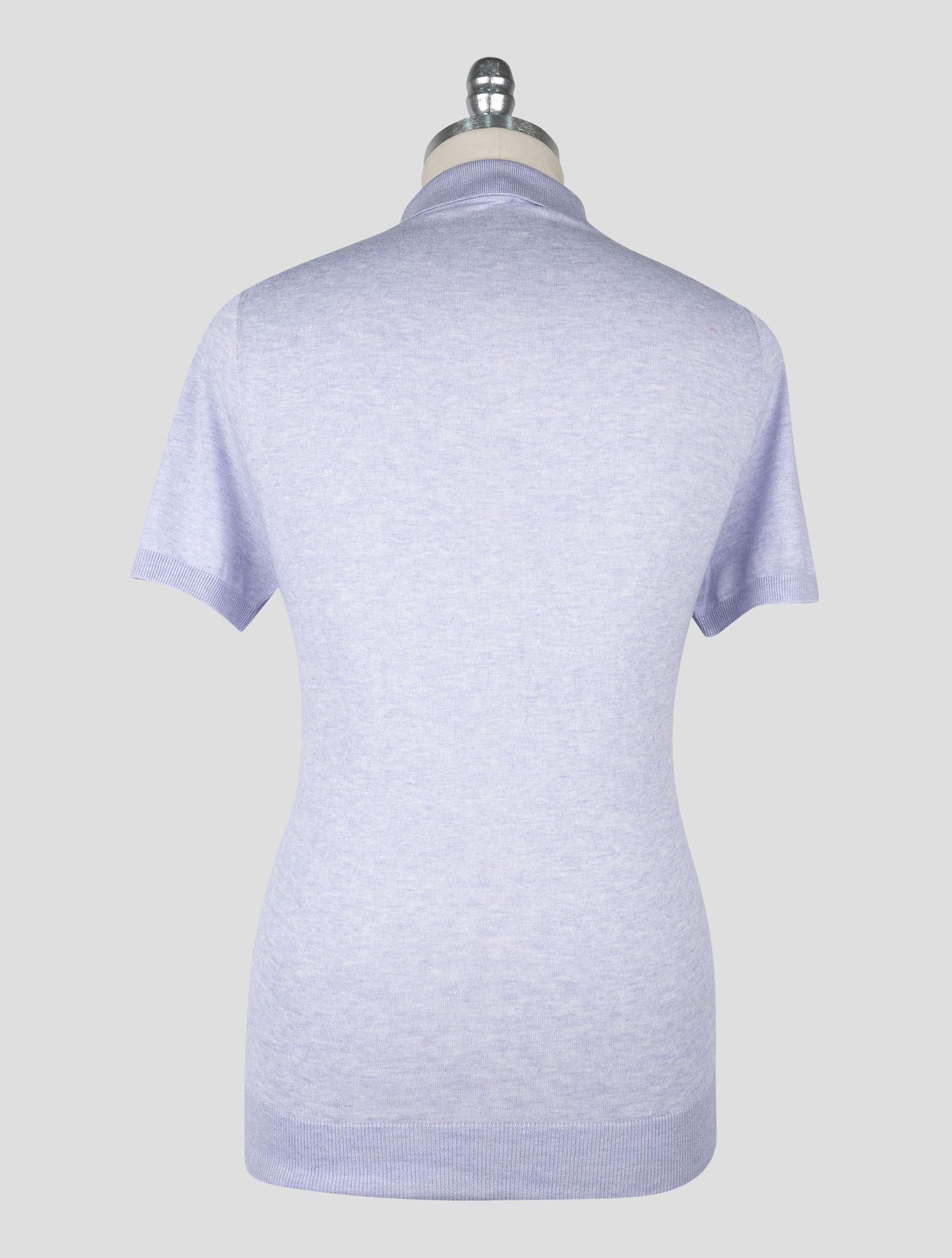 Kiton Lilac Cotton Polo