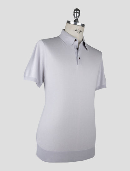 Kiton  Gray Cotton Polo
