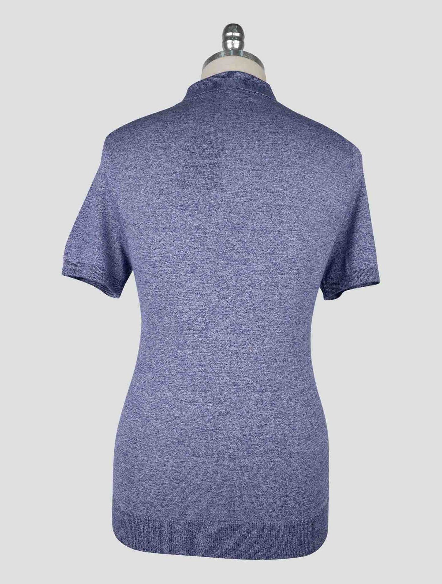 Kiton  Blue Violet Cotton Polo